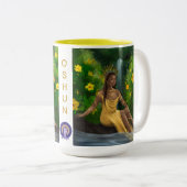 Oshun Orisha/Goddess Tea Tasse (Ganzkörper) (VorderseiteRechts)