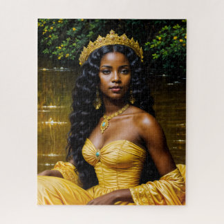 Oshun Orisha - Königliche afrikanische Göttin Kuns Puzzle