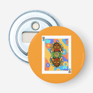 Oshun Retro Veve Florale Spielkarte Flaschenöffner