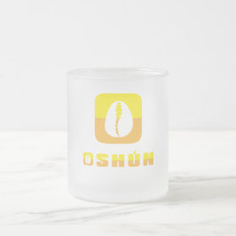 Oshun-Tee und Honig Mattglastasse