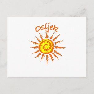Osijek, Kroatien Postkarte
