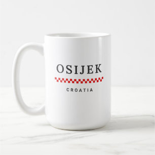 Osijek Stadt Kroatien Kaffeetasse