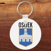Osijek Wappen, Kroatien Schlüsselanhänger (Vorderseite)