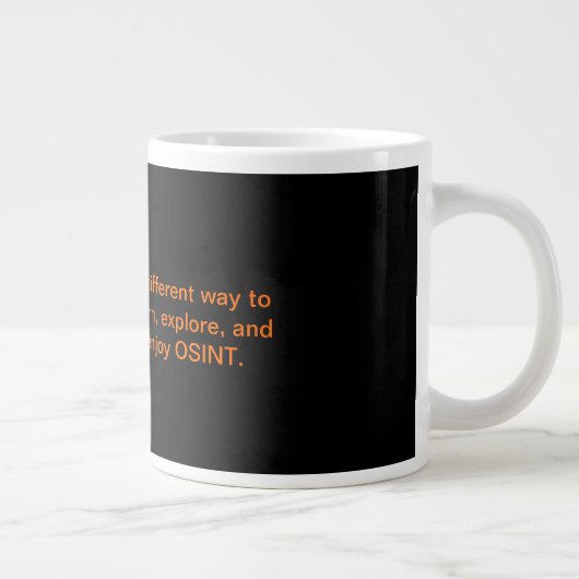 OSINT Games Jumbo 20oz Tasse (Rechts)