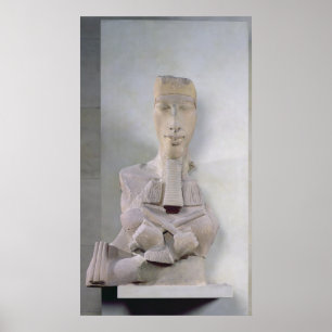 Osirid Säule von Amenophis IV von Karnak Poster