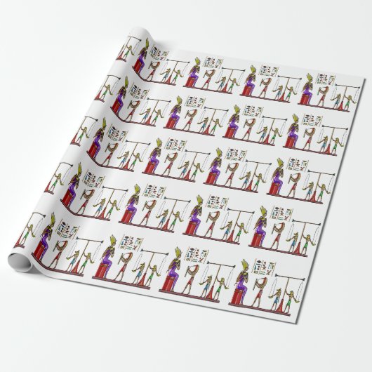 Osiris Egyptian Folk Double Graphic Geschenkpapier (Ungerollt)