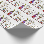 Osiris Egyptian Folk Double Graphic Geschenkpapier (Ecke)