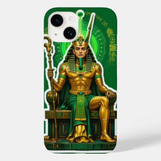 Osiris – Gott des Jenseits Case-Mate iPhone Hülle (Rückseite)