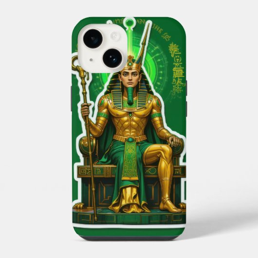 Osiris – Gott des Jenseits iPhone Hülle (Rückseite)