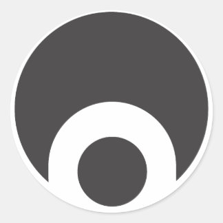 Osiris Icon Runder Aufkleber