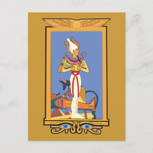 Osiris Postkarte (Vorderseite)