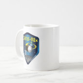 OSIRIS REx Auftrag-Logo Kaffeetasse (Vorderseite Links)
