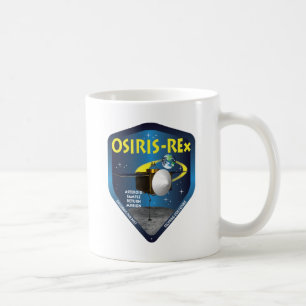 OSIRIS REx Auftrag-Logo Kaffeetasse