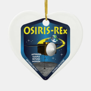 OSIRIS REx-Mission-Logo Keramikornament