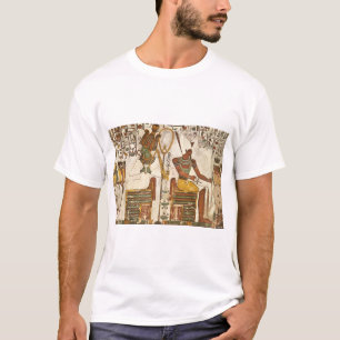 Osiris und Atum Sitzwith_Art des Altertums T-Shirt
