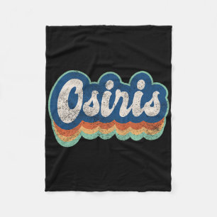 Osiris Vorname Boy Vintag Style 70er 80er Person Fleecedecke