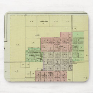 Oskaloosa, Lea Walk und Bonanza, Kansas Mousepad