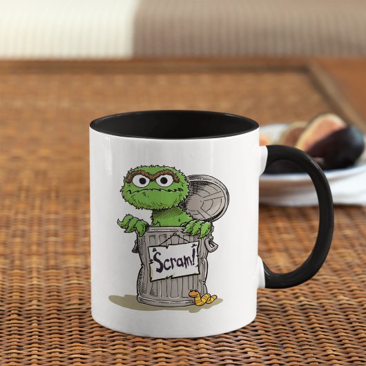 Oskar der Griesgram Verschwinde Tasse