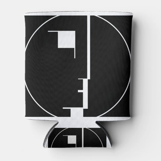 Oskar Schlemmer Bauhaus Logo Dosenkühler (Vorderseite)
