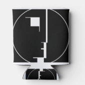 Oskar Schlemmer Bauhaus Logo Dosenkühler (Rückseite)