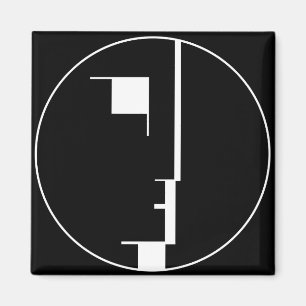 Oskar Schlemmer Bauhaus Logo Magnet