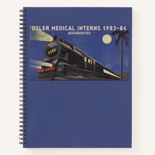 Osler Intern Notebook (blau) Notizblock (Vorderseite)