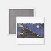 Osler intern quadratischer Magnet (Vorderseite/Rückseite)