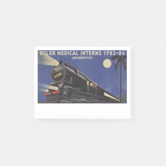 Osler Interniert-Post-Itanmerkungen (großes Bild) Post-it Klebezettel (Vorderseite)