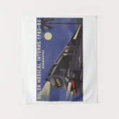 Osler Interniert-Stoff-Wandbehang Wandteppich (Vorderseite)