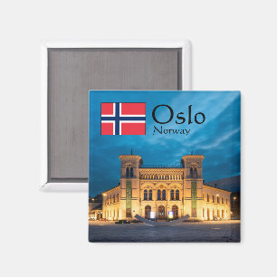 Oslo Andenken Magnet
