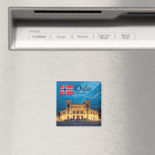 Oslo Andenken Magnet (In Situ (Geschirrspüler))