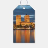 Oslo City Hall Norwegen Geschenkanhänger (Vorderseite)