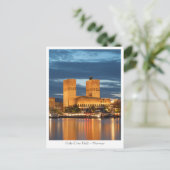 Oslo City Hall Norwegen Postkarte (Stehend Vorderseite)