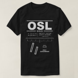 Oslo Gardermoen Airport OSL T - Shirt
