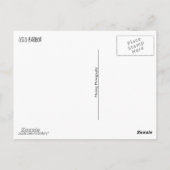 Oslo Hafen mit Text Postkarte (Rückseite)