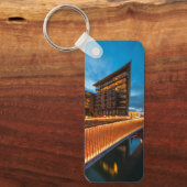 Oslo in der Nacht, Norwegen Schlüsselanhänger (Vorderseite)