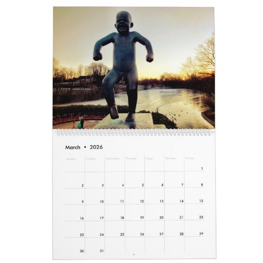 Oslo Kalender (Mär 2026)