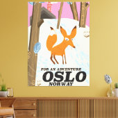 Oslo Leinwanddruck (Insitu (Wohnzimmer))