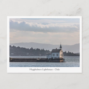Oslo Lighthouse Postkarte