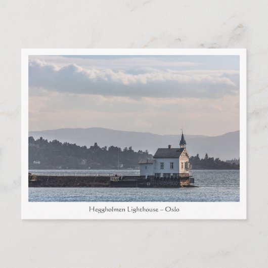 Oslo Lighthouse Postkarte (Vorderseite)