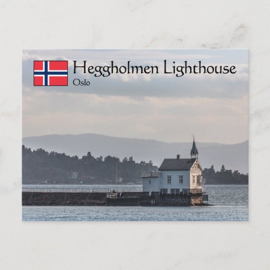 Oslo Lighthouse Postkarte (Vorderseite)