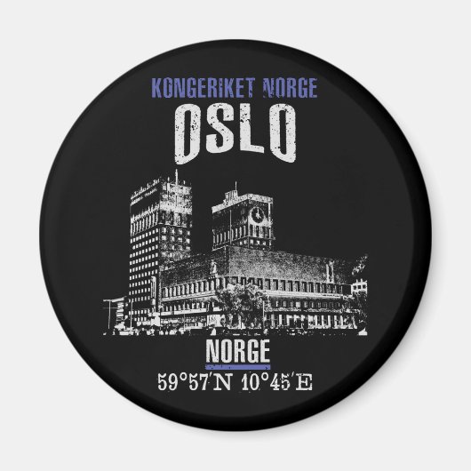 Oslo Magnet (Vorne)