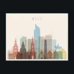 Oslo, Norway | City Skyline Postkarte<br><div class="desc">Transparent Oslo skyline detailed silhouette. © and® Bigstock® - All Rights Reserved.</div>