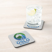 Oslo Norway Europe Getränkeuntersetzer (Rechte Seite)