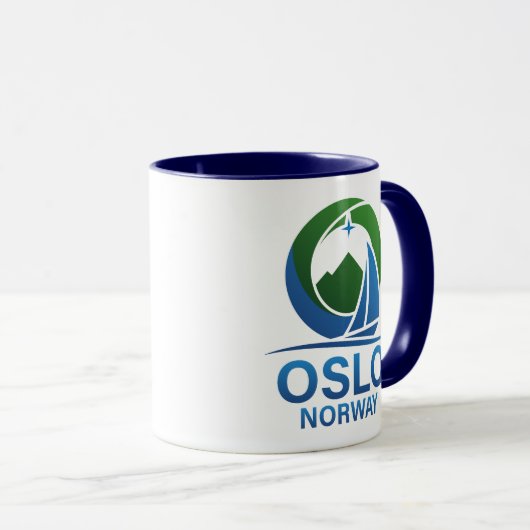 Oslo Norway Europe Tasse (VorderseiteRechts)