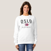Oslo Norwegen 1049 Sweatshirt (Vorne ganz)