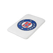 Oslo Norwegen Badematte (Schrägansicht)