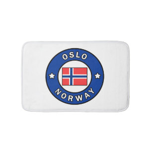 Oslo Norwegen Badematte