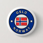 Oslo Norwegen Button (Vorderseite)