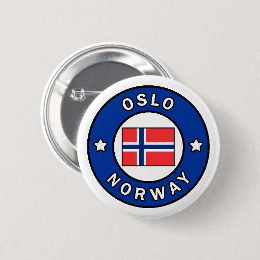 Oslo Norwegen Button (Vorne & Hinten)